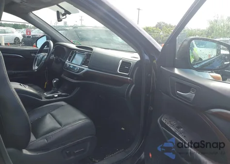 2014 Toyota Highlander Limited V6 z USA, uszkodzony, nr VIN 5TDDKRFH7ES036317